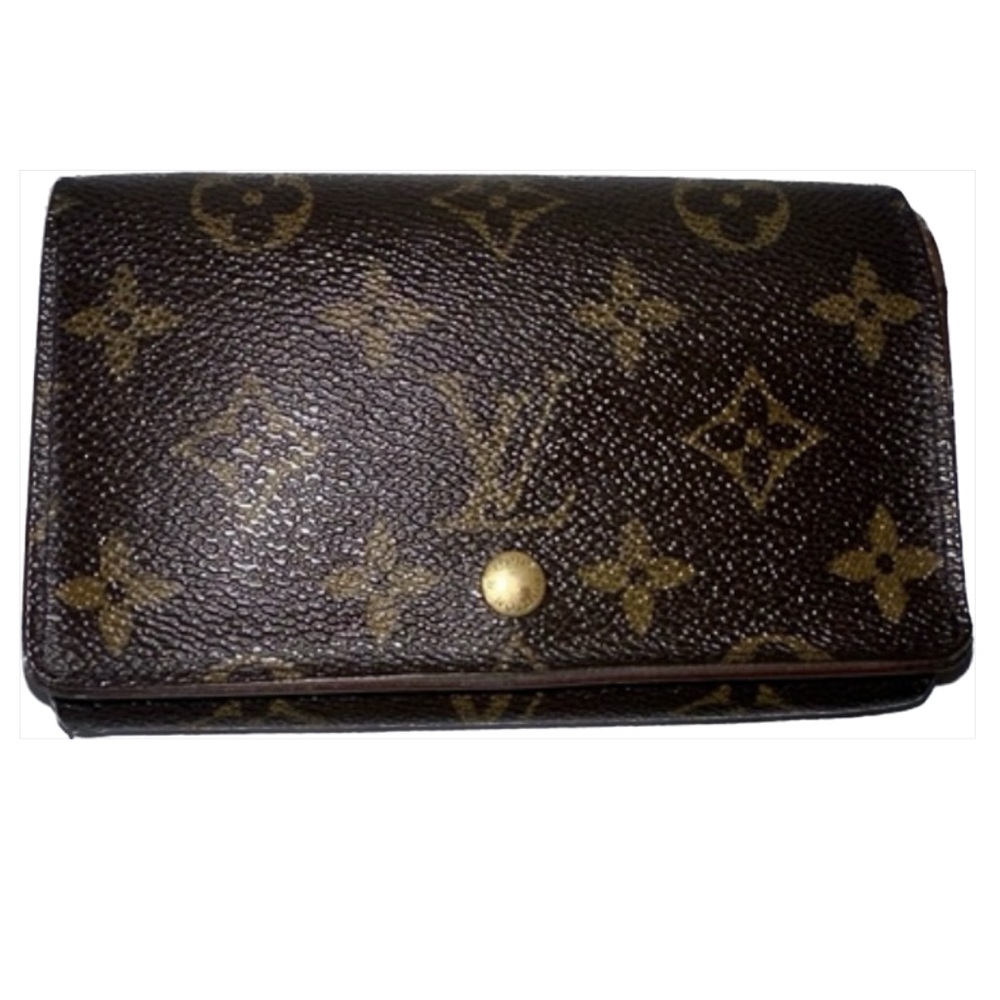 Louis Vuitton VINTAGE Porte Monnaie Billets Tresor bifold Wallet in Monogram